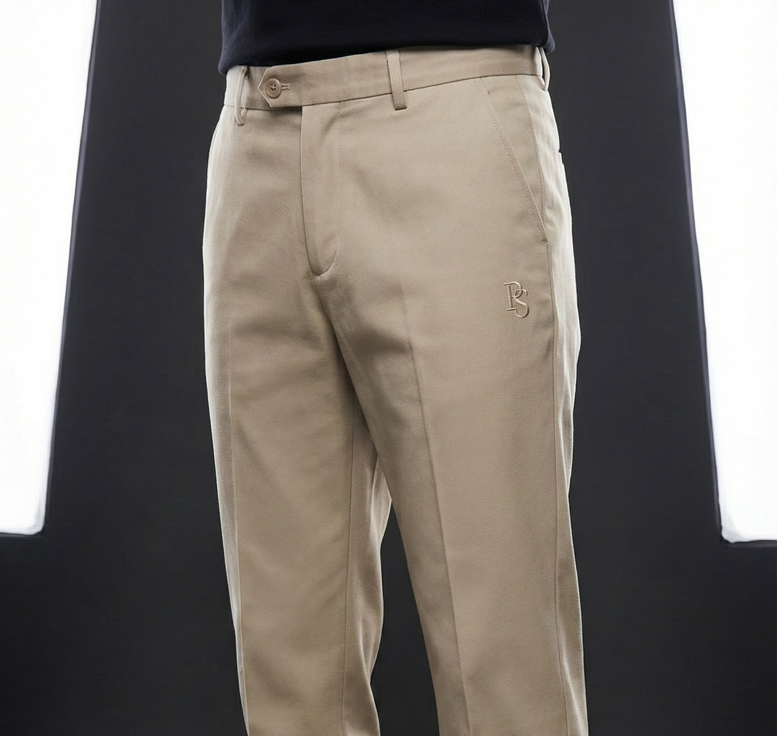 Pasari Beige Trousers