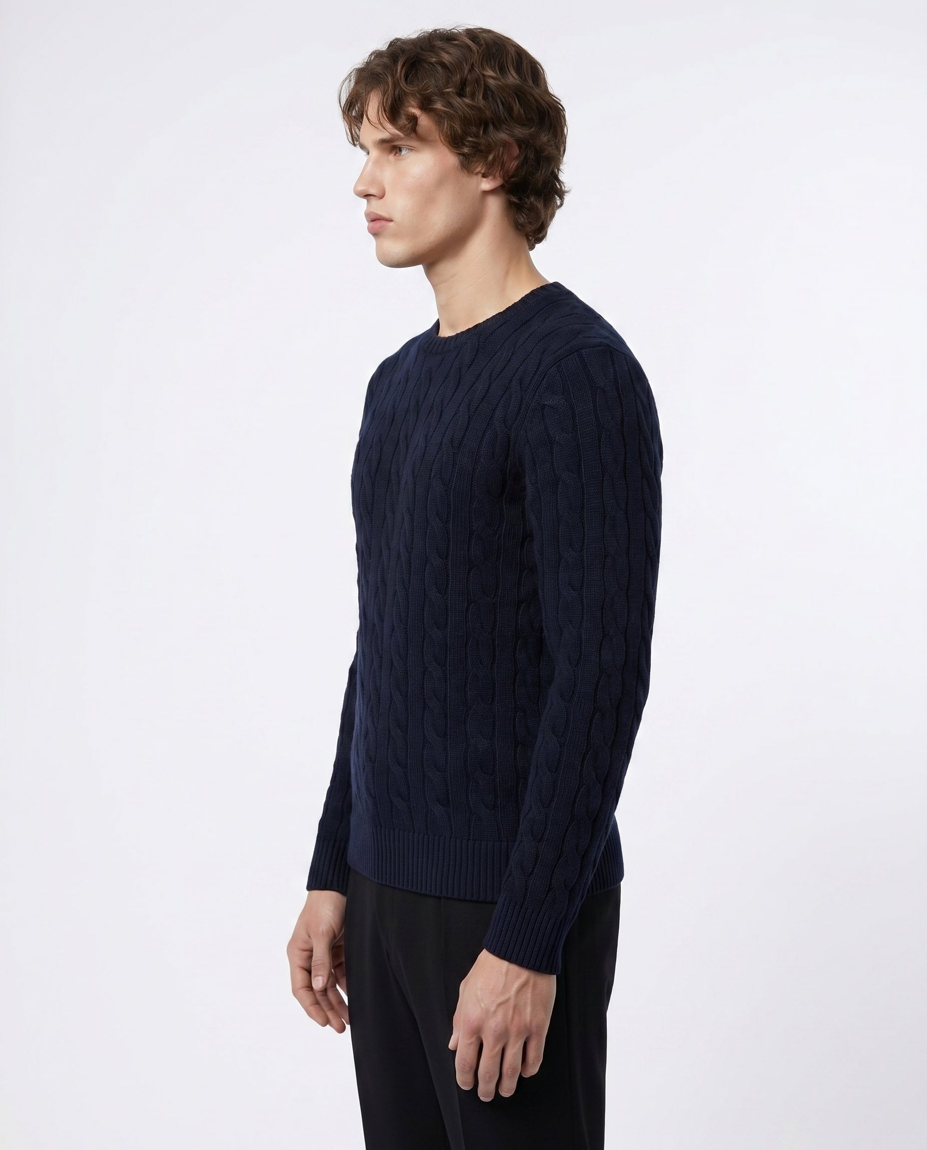 Navy blue sweater